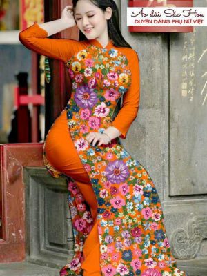 Vải áo dài hoa đều thiết kế 2020 AD T7510 46 1590550907 425 vai ao dai vai ao dai dep ad