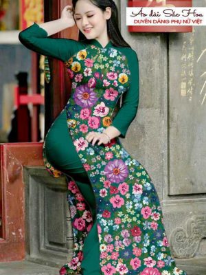 Vải áo dài hoa đều thiết kế 2020 AD T7510 51 1590550909 805 vai ao dai vai ao dai dep ad