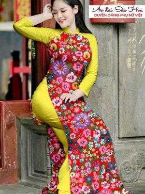 Vải áo dài hoa đều thiết kế 2020 AD T7510 57 1590550910 363 vai ao dai vai ao dai dep ad