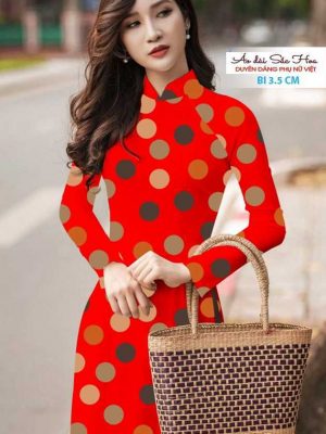 Vải áo dài chấm bi thiết kế 2020 AD T7509 24 1590551028 183 vai ao dai vai ao dai dep ad