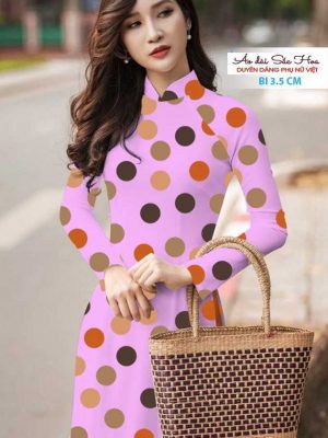 Vải áo dài chấm bi thiết kế 2020 AD T7509 26 1590551028 429 vai ao dai vai ao dai dep ad