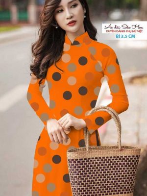 Vải áo dài chấm bi thiết kế 2020 AD T7509 25 1590551028 483 vai ao dai vai ao dai dep ad