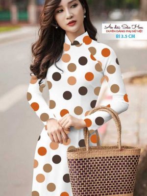 Vải áo dài chấm bi thiết kế 2020 AD T7509 21 1590551028 823 vai ao dai vai ao dai dep ad