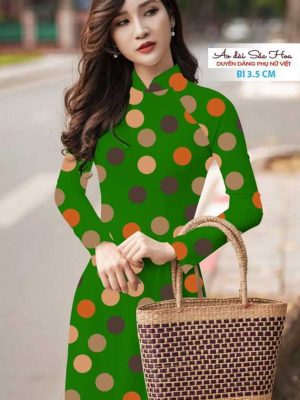 Vải áo dài chấm bi thiết kế 2020 AD T7509 31 1590551029 41 vai ao dai vai ao dai dep ad