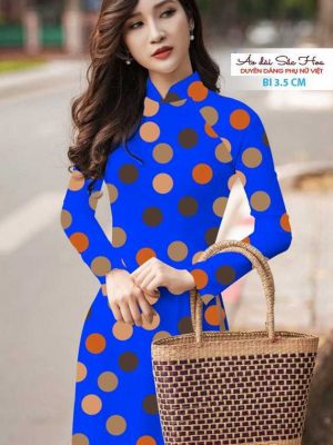 Vải áo dài chấm bi thiết kế 2020 AD T7509 28 1590551029 44 vai ao dai vai ao dai dep ad