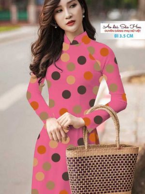Vải áo dài chấm bi thiết kế 2020 AD T7509 32 1590551030 944 vai ao dai vai ao dai dep ad