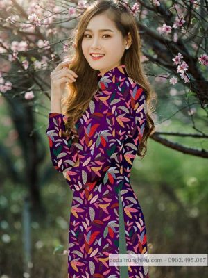 Vải áo dài hoa đều thiết kế 2020 AD T7507 28 1590551149 189 vai ao dai vai ao dai dep ad