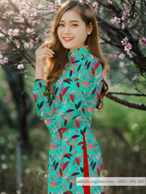 Vải áo dài hoa đều thiết kế 2020 AD T7507 31 1590551149 407 vai ao dai vai ao dai dep ad