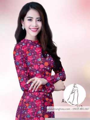 Vải áo dài hoa đều thiết kế 2020 AD H14433 25 1590551383 454 vai ao dai vai ao dai dep ad