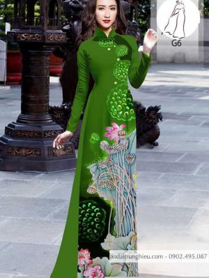 Vải áo dài hoa sen thiết kế 2020 AD H10381 24 1590551514 306 vai ao dai vai ao dai dep ad