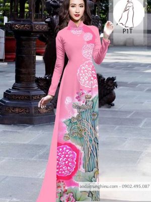 Vải áo dài hoa sen thiết kế 2020 AD H10381 25 1590551514 718 vai ao dai vai ao dai dep ad