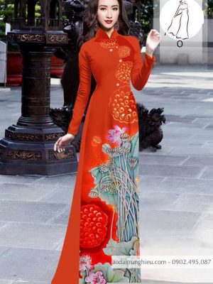 Vải áo dài hoa sen thiết kế 2020 AD H10381 21 1590551514 724 vai ao dai vai ao dai dep ad