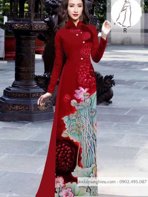 Vải áo dài hoa sen thiết kế 2020 AD H10381 29 1590551515 136 vai ao dai vai ao dai dep ad