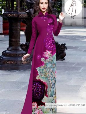 Vải áo dài hoa sen thiết kế 2020 AD H10381 26 1590551515 183 vai ao dai vai ao dai dep ad