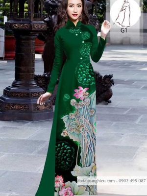 Vải áo dài hoa sen thiết kế 2020 AD H10381 37 1590551517 33 vai ao dai vai ao dai dep ad