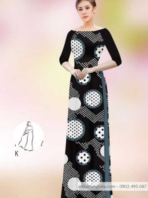 Vải áo dài chấm bi mới ra AD H14487 27 1590551628 638 vai ao dai vai ao dai dep ad