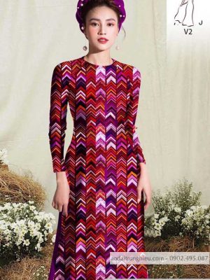 Vải áo dài hoa văn kiểu mới AD H10561 25 1590551748 416 vai ao dai vai ao dai dep ad