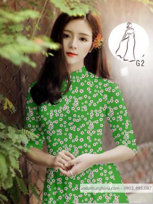Vải áo dài hoa nhí kiểu mới AD H14503 30 1590552466 981 vai ao dai vai ao dai dep ad