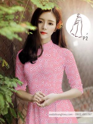 Vải áo dài hoa nhí kiểu mới AD H14503 37 1590552468 329 vai ao dai vai ao dai dep ad