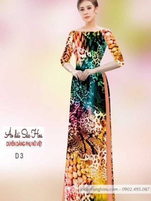Vải áo dài hoa 3D kiểu mới AD H14502 23 1590638742 593 vai ao dai vai ao dai dep ad