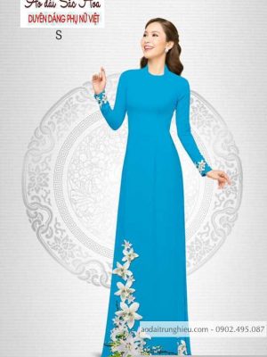 Vải áo dài hoa ly mới ra AD B6240 24 1590639064 851 vai ao dai vai ao dai dep ad