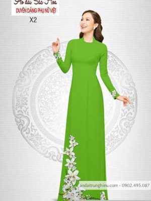 Vải áo dài hoa ly mới ra AD B6240 29 1590639065 758 vai ao dai vai ao dai dep ad