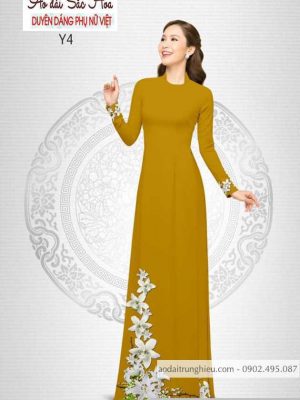 Vải áo dài hoa ly mới ra AD B6240 27 1590639065 80 vai ao dai vai ao dai dep ad