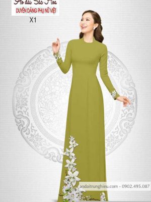 Vải áo dài hoa ly mới ra AD B6240 31 1590639066 686 vai ao dai vai ao dai dep ad