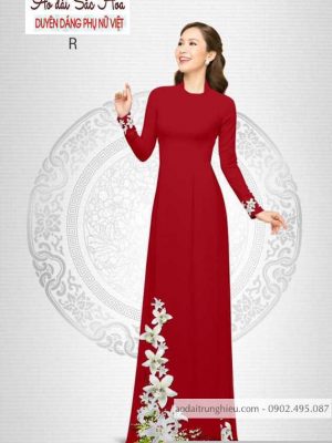 Vải áo dài hoa ly mới ra AD B6240 36 1590639067 686 vai ao dai vai ao dai dep ad