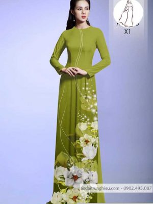 Vải áo dài hoa 3D thiết kế 2020 AD H10446 23 1590639161 346 vai ao dai vai ao dai dep ad