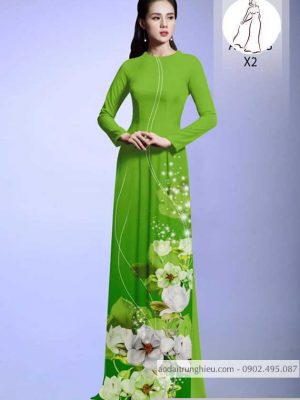 Vải áo dài hoa 3D thiết kế 2020 AD H10446 21 1590639161 454 vai ao dai vai ao dai dep ad