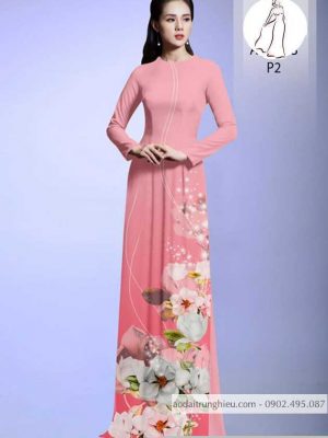 Vải áo dài hoa 3D thiết kế 2020 AD H10446 29 1590639162 812 vai ao dai vai ao dai dep ad