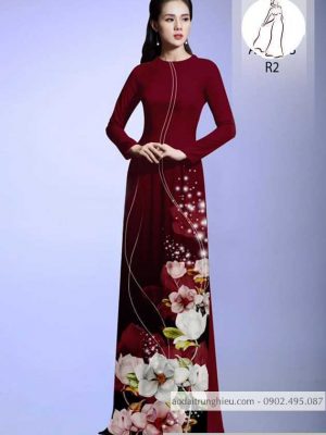 Vải áo dài hoa 3D thiết kế 2020 AD H10446 35 1590639163 277 vai ao dai vai ao dai dep ad