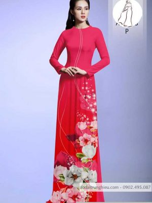 Vải áo dài hoa 3D thiết kế 2020 AD H10446 36 1590639164 775 vai ao dai vai ao dai dep ad