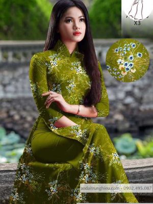 Vải áo dài hoa đều mới ra AD H10555 37 1590639273 470 vai ao dai vai ao dai dep ad