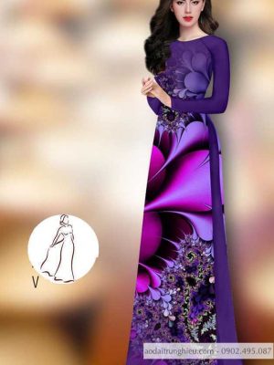 Vải áo dài hoa văn mới ra AD H14506 42 1590639394 509 vai ao dai vai ao dai dep ad