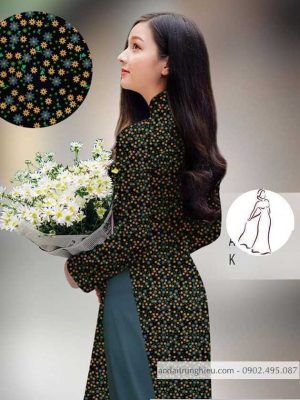 Vải áo dài hoa nhí kiểu mới AD H14514 31 1590639513 9 vai ao dai vai ao dai dep ad