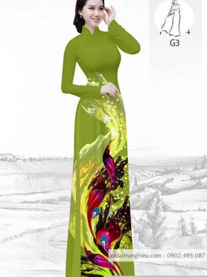 Vải áo dài hoa 3D kiểu mới AD H10567 23 1590639749 262 vai ao dai vai ao dai dep ad