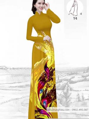 Vải áo dài hoa 3D kiểu mới AD H10567 30 1590639751 367 vai ao dai vai ao dai dep ad
