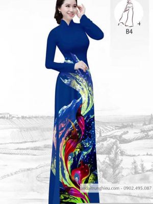 Vải áo dài hoa 3D kiểu mới AD H10567 31 1590639752 901 vai ao dai vai ao dai dep ad