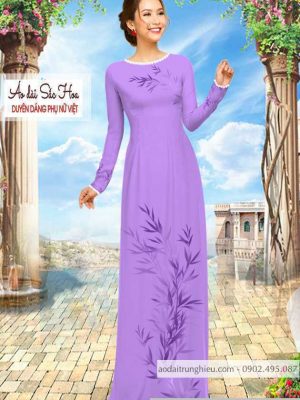 Vải áo dài hình lá mới ra AD C2893 37 1590640150 400 vai ao dai vai ao dai dep ad