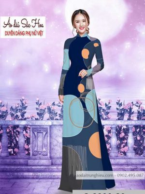 Vải áo dài lập thể mới ra AD C2890 24 1590640421 638 vai ao dai vai ao dai dep ad