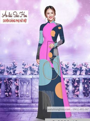 Vải áo dài lập thể mới ra AD C2890 37 1590640423 129 vai ao dai vai ao dai dep ad