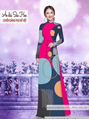 Vải áo dài lập thể mới ra AD C2890 32 1590640423 483 vai ao dai vai ao dai dep ad