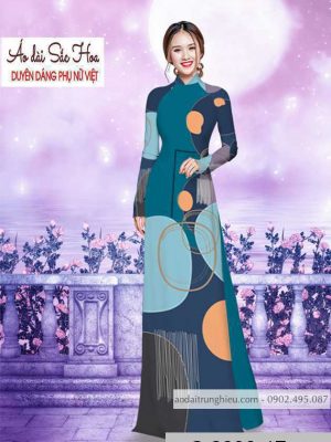 Vải áo dài lập thể mới ra AD C2890 35 1590640423 744 vai ao dai vai ao dai dep ad