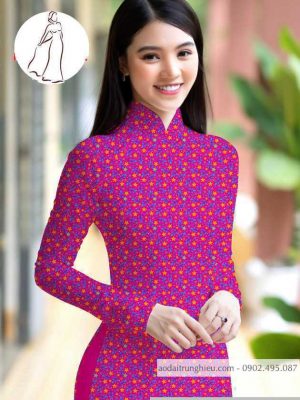 Vải áo dài hoa nhí kiểu mới AD M7398 36 1590640889 760 vai ao dai vai ao dai dep ad