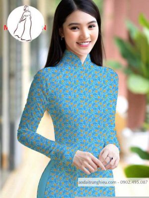 Vải áo dài hoa nhí kiểu mới AD M7398 57 1590640893 622 vai ao dai vai ao dai dep ad