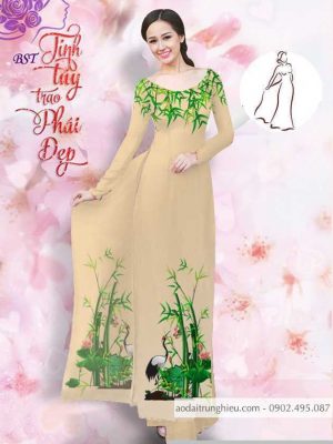 Vải áo dài tre trúc mới ra AD M7396 34 1590641011 182 vai ao dai vai ao dai dep ad
