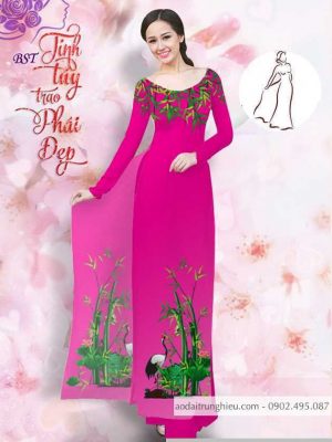 Vải áo dài tre trúc mới ra AD M7396 37 1590641011 309 vai ao dai vai ao dai dep ad