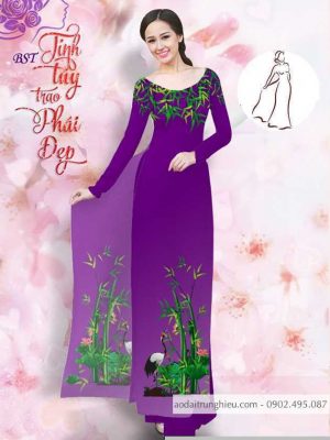 Vải áo dài tre trúc mới ra AD M7396 45 1590641012 761 vai ao dai vai ao dai dep ad